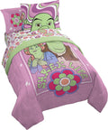 Shrek Full Size Comforter Set - 7-Piece Floral Bedding