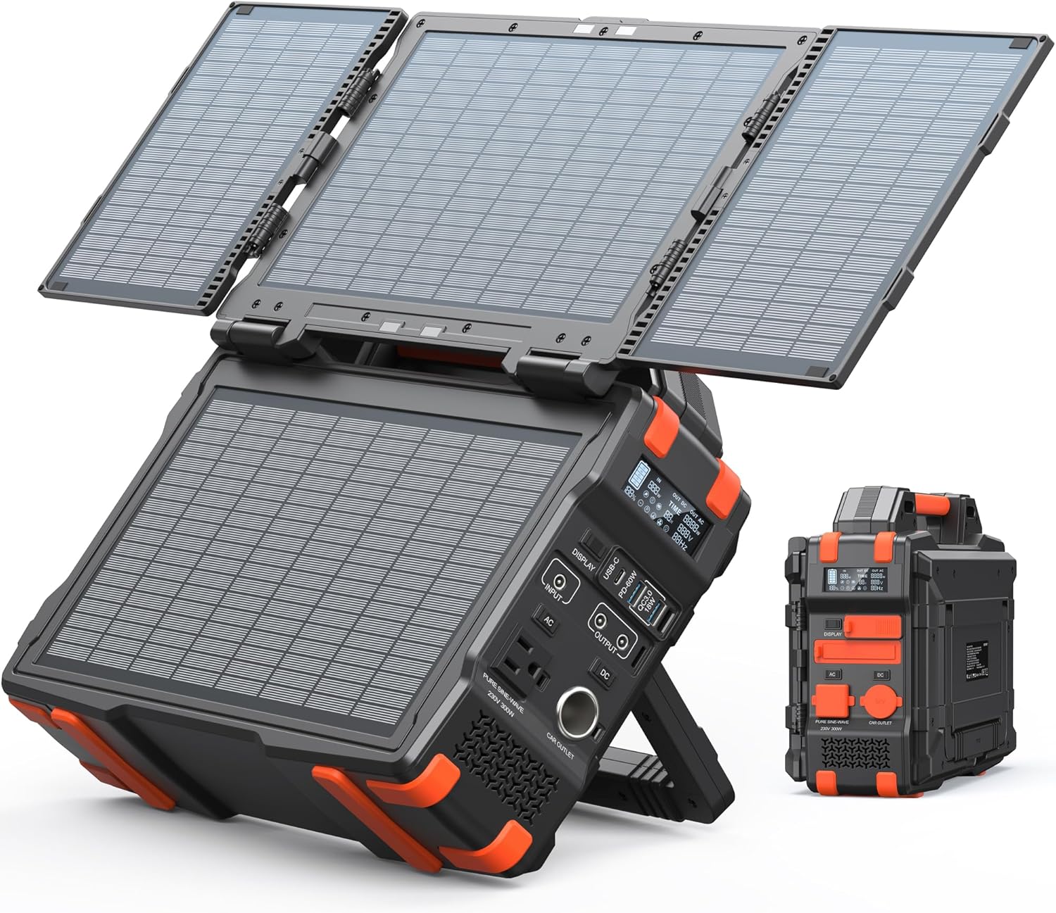 BROWEY Portable Solar Power Station - Self-Charge Anywhere!
