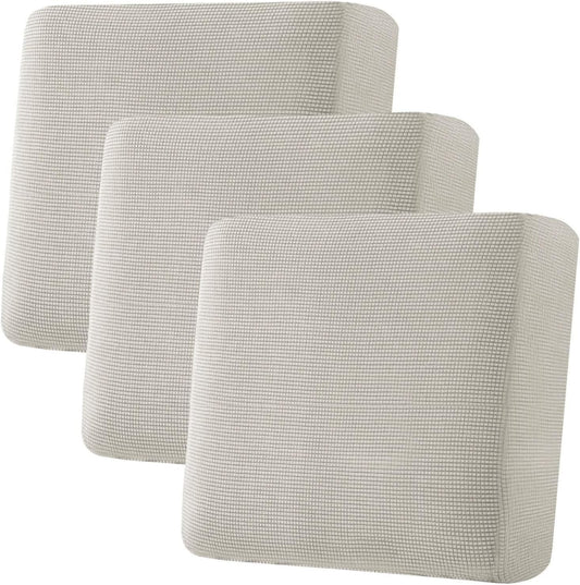 H.VERSAILTEX Super Stretch Seat Cushion Covers for Sofa & Couch