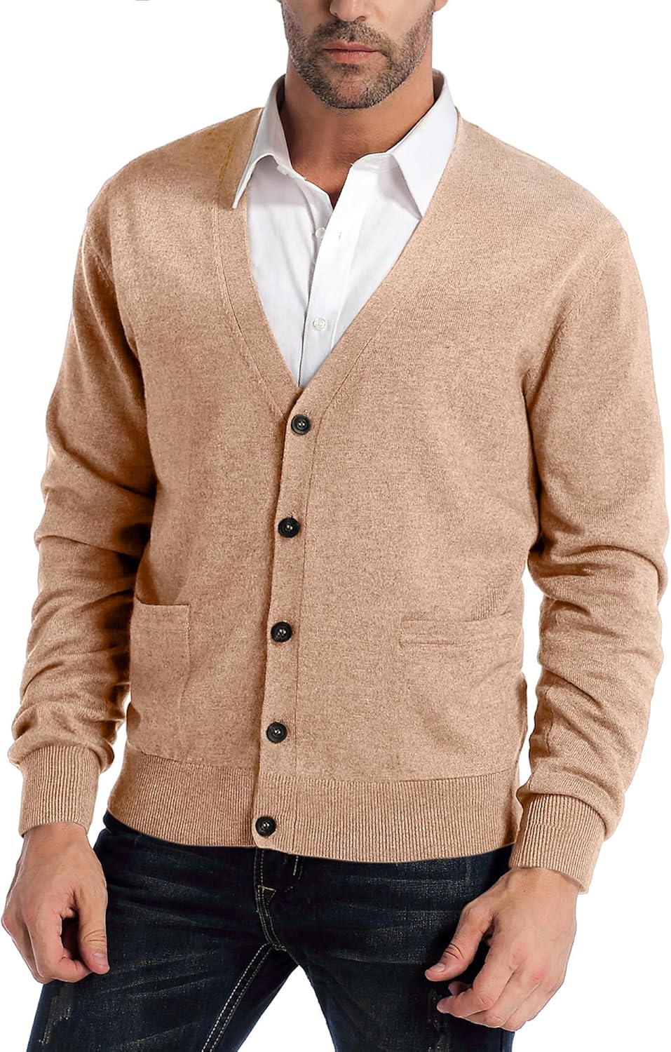 Kallspin Men's Cardigan Sweaters for Comfort and Style