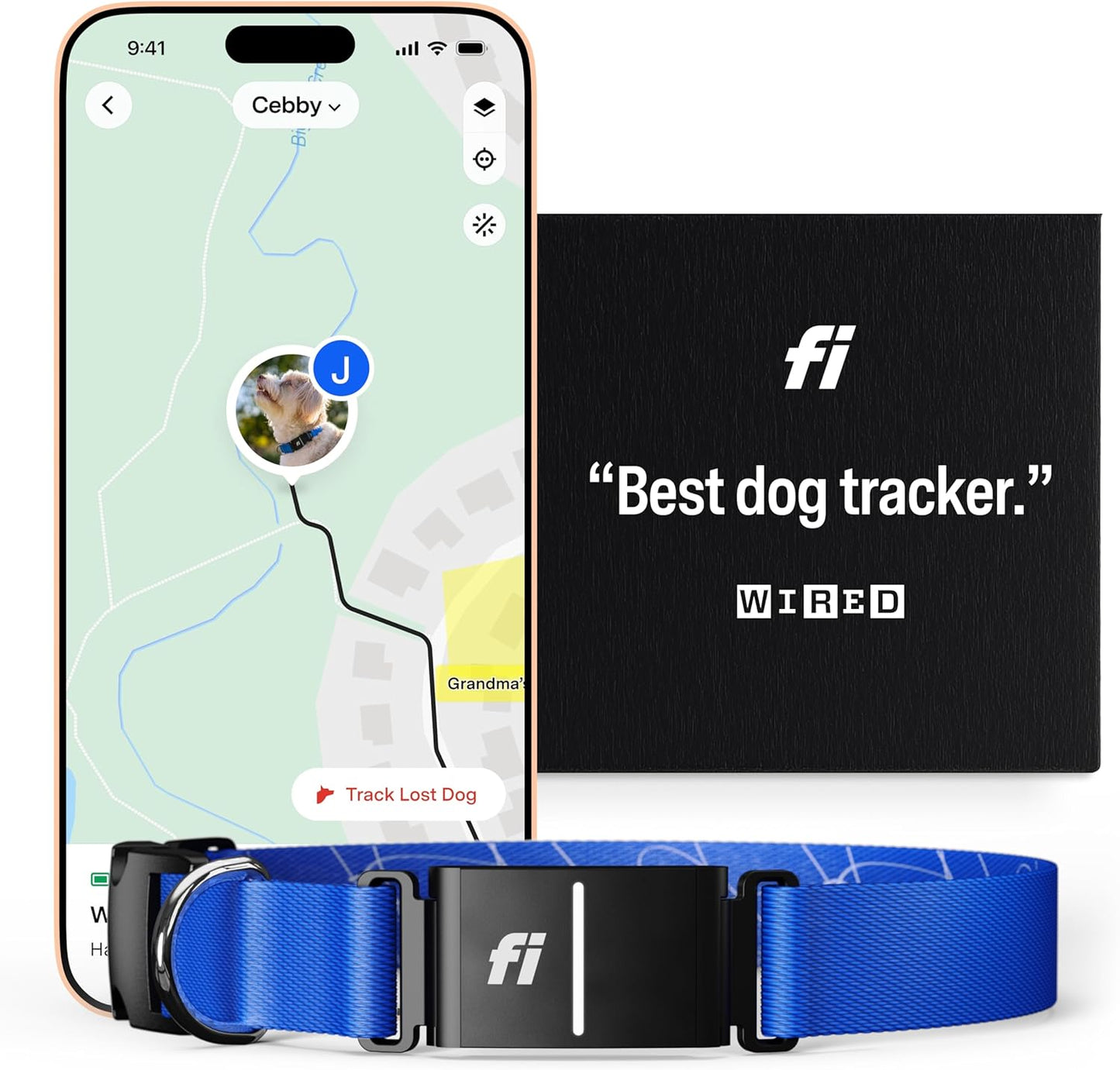 Fi Series 3 Smart Dog Collar - GPS Tracker & Activity Monitor