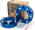 Spidertrax WHS007 Blue Wheel Spacer Kit - 1.25in Toyota Fitment