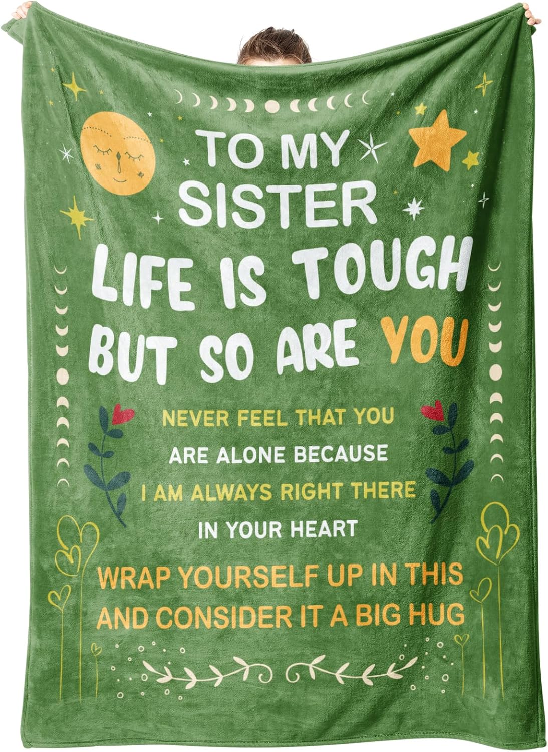 Niyewsor Sister Gifts Blanket for Birthdays and Special Occasions