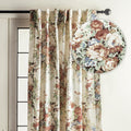 Chic Light Filtering Curtains Made from 100% Cotton for Living Rooms
