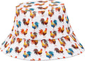 Cute Fish Print Bucket Hat for Sunny Style