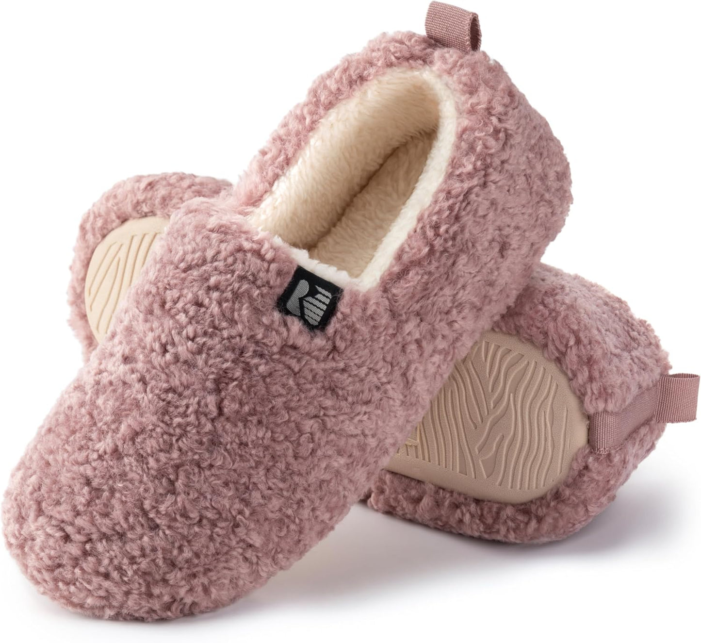 RockDove Women's Faux Shearling Closed Back Slipper Review