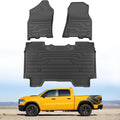 KARPAL Floor Mats for Ram 1500 DT Crew Cab 2019-2024 - All-Weather