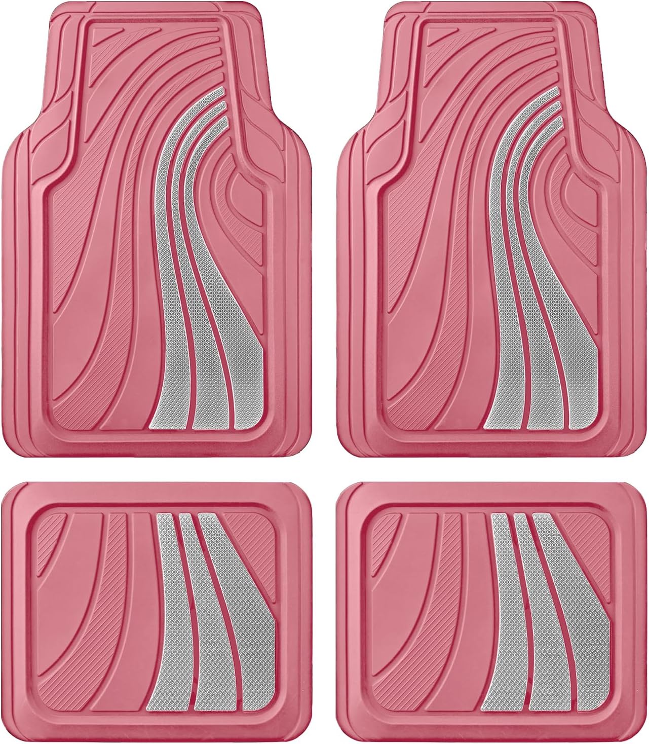 Road Comforts Car Floor Mats Full Set for All-Weather Protection
