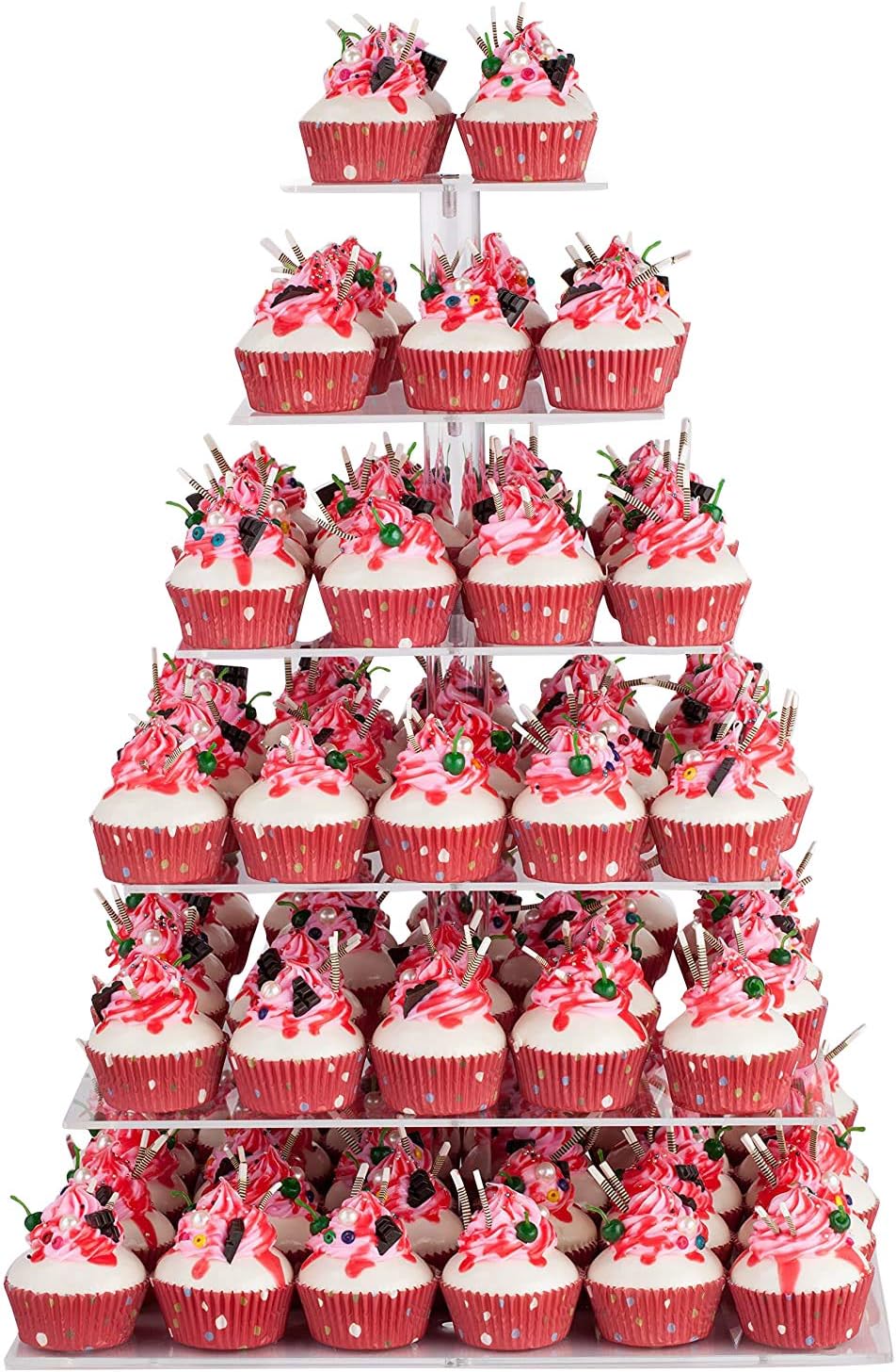 YestBuy Cupcake Stand - 6 Tier Large Display for Events