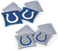 NFL Pro Football Dual Sided Bean Bags - 8 Count Regulation Cornhole
