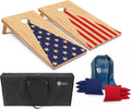 Cornhole Board Set 4ft x 2ft Tournament Grade with LED Lights