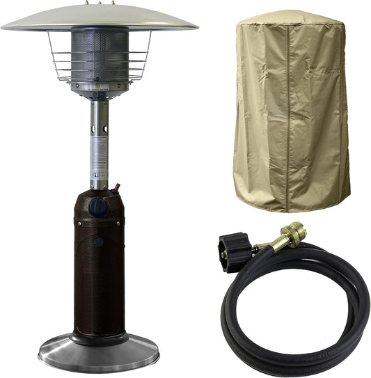 Hiland 11,000 BTU Portable Patio Heater Bundle