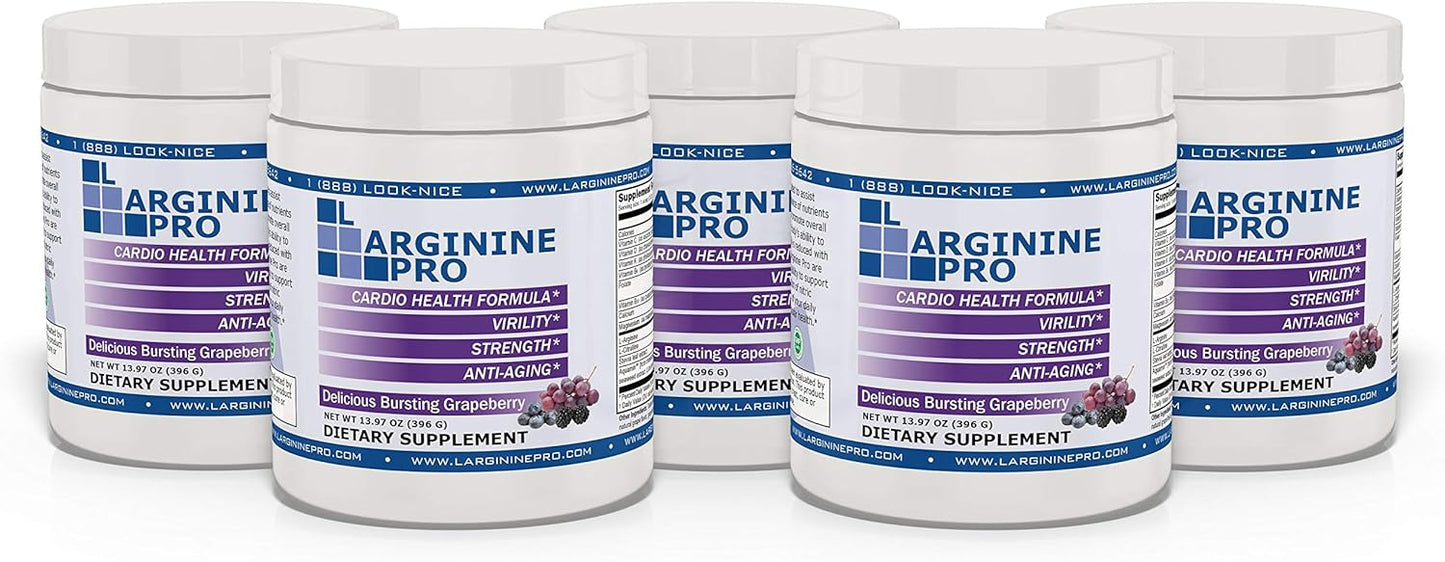 L-Arginine Pro 5,500mg Supplement for Enhanced Nitric Oxide Boost