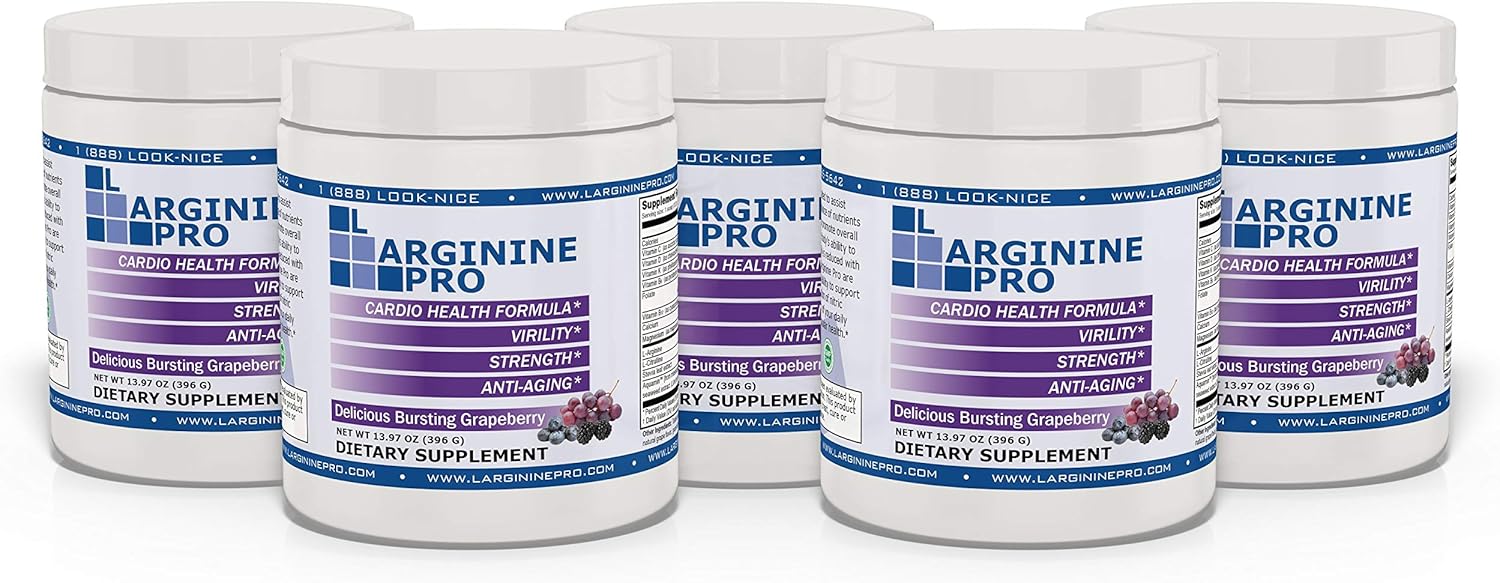 L-Arginine Pro 5,500mg Supplement for Enhanced Nitric Oxide Boost