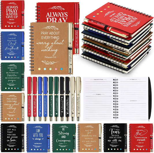 Christian Gifts Set w/ Bible Pen & Notebook