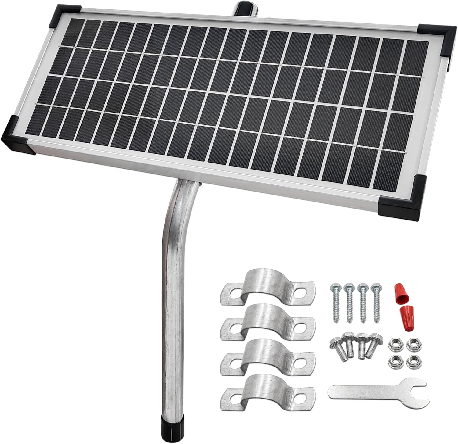FM123 Solar Panel Kit for Mighty Mule Gate Openers, 10 Watt