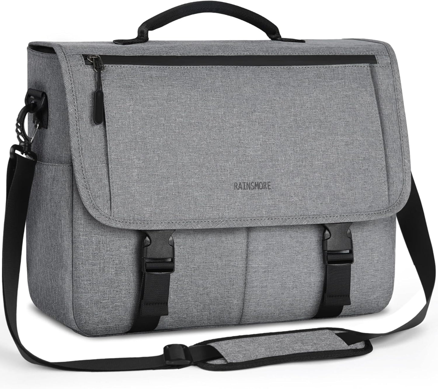 Durable 15.6 Inch Messenger Bag for Men - Water Resistant Satchel