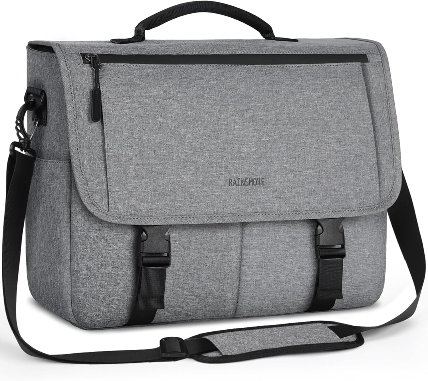 Durable 15.6 Inch Messenger Bag for Men - Water Resistant Satchel