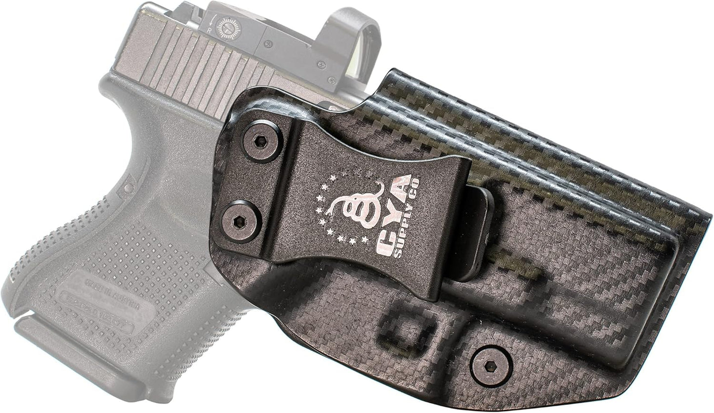 Carbon Fiber Optics Ready IWB Holsters for Ultimate Comfort