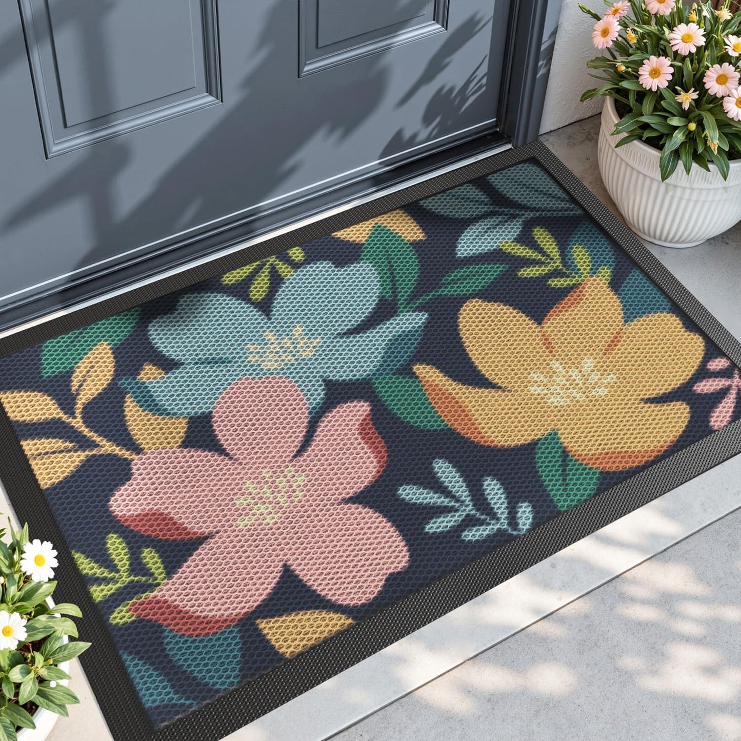 DEXI Front Door Mat for Stylish and Functional Entryway Decor