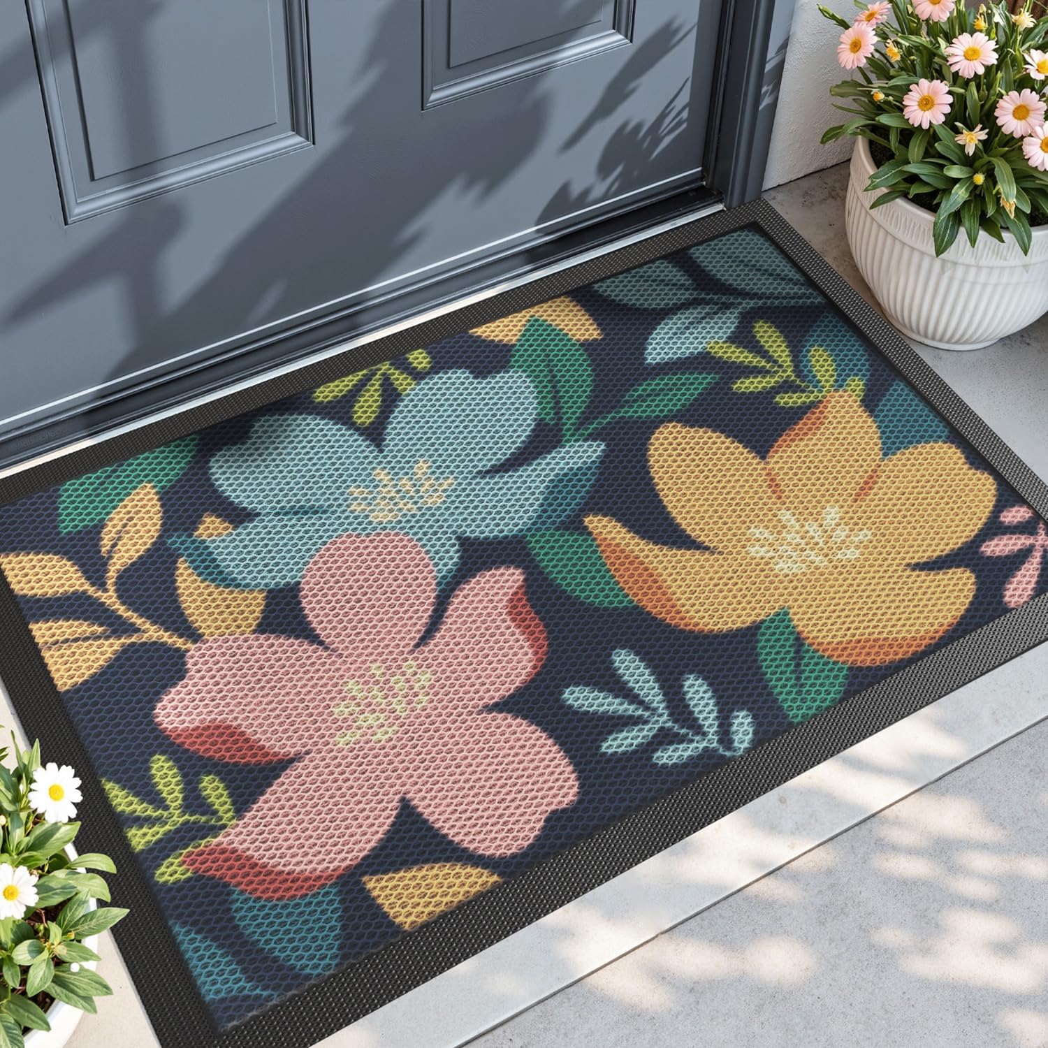 DEXI Front Door Mat for Stylish and Functional Entryway Decor