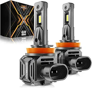 Auxbeam H11 H9 H8 Bulb - 24000LM Powersport Light Upgrade