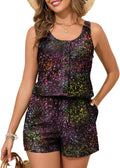 Plus Size Swim Romper One Piece Swimsuit Women - Modest Blouson Fit