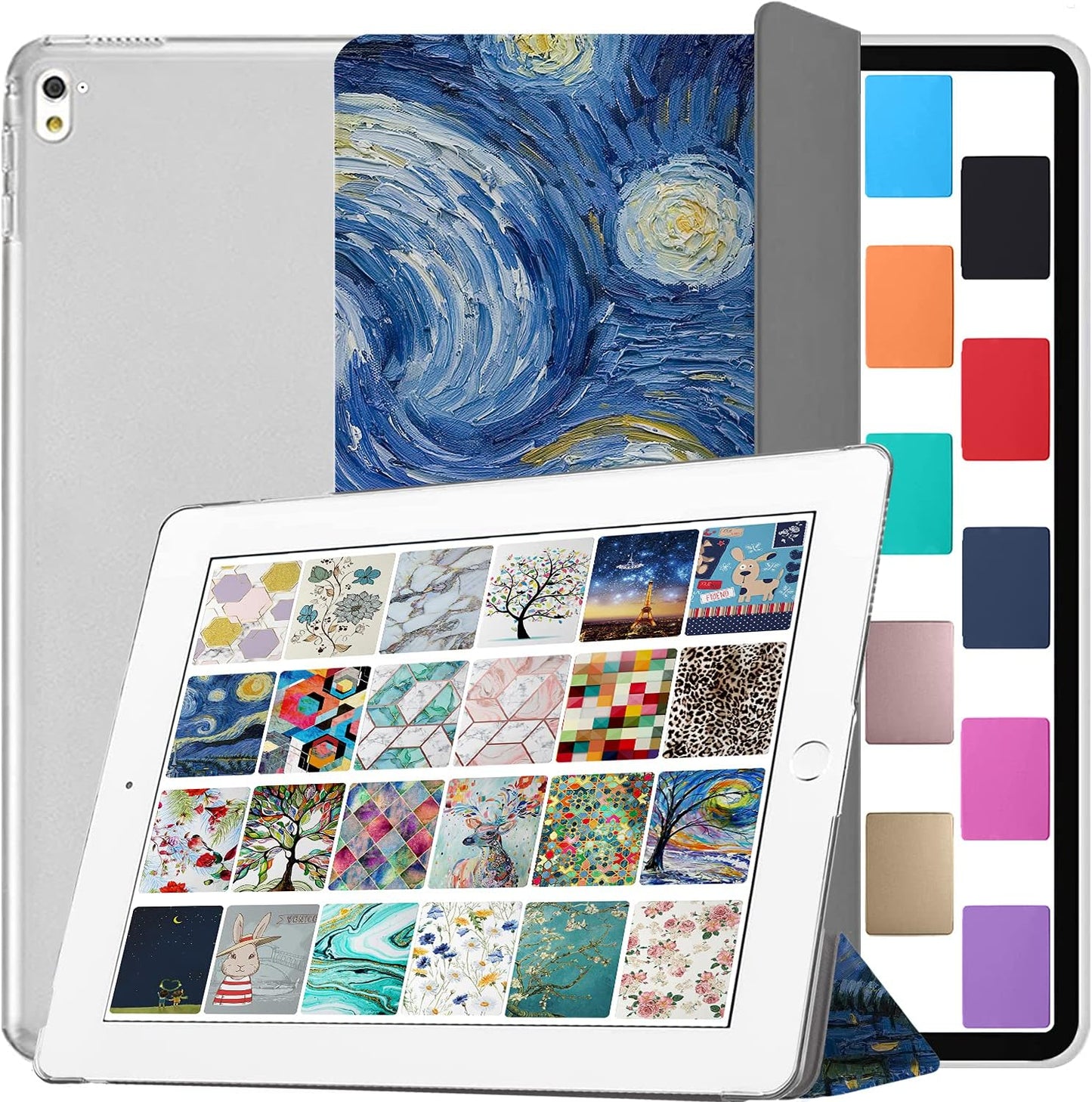 DuraSafe iPad Pro 9.7 Case - Starry Night Design for 2016 Models