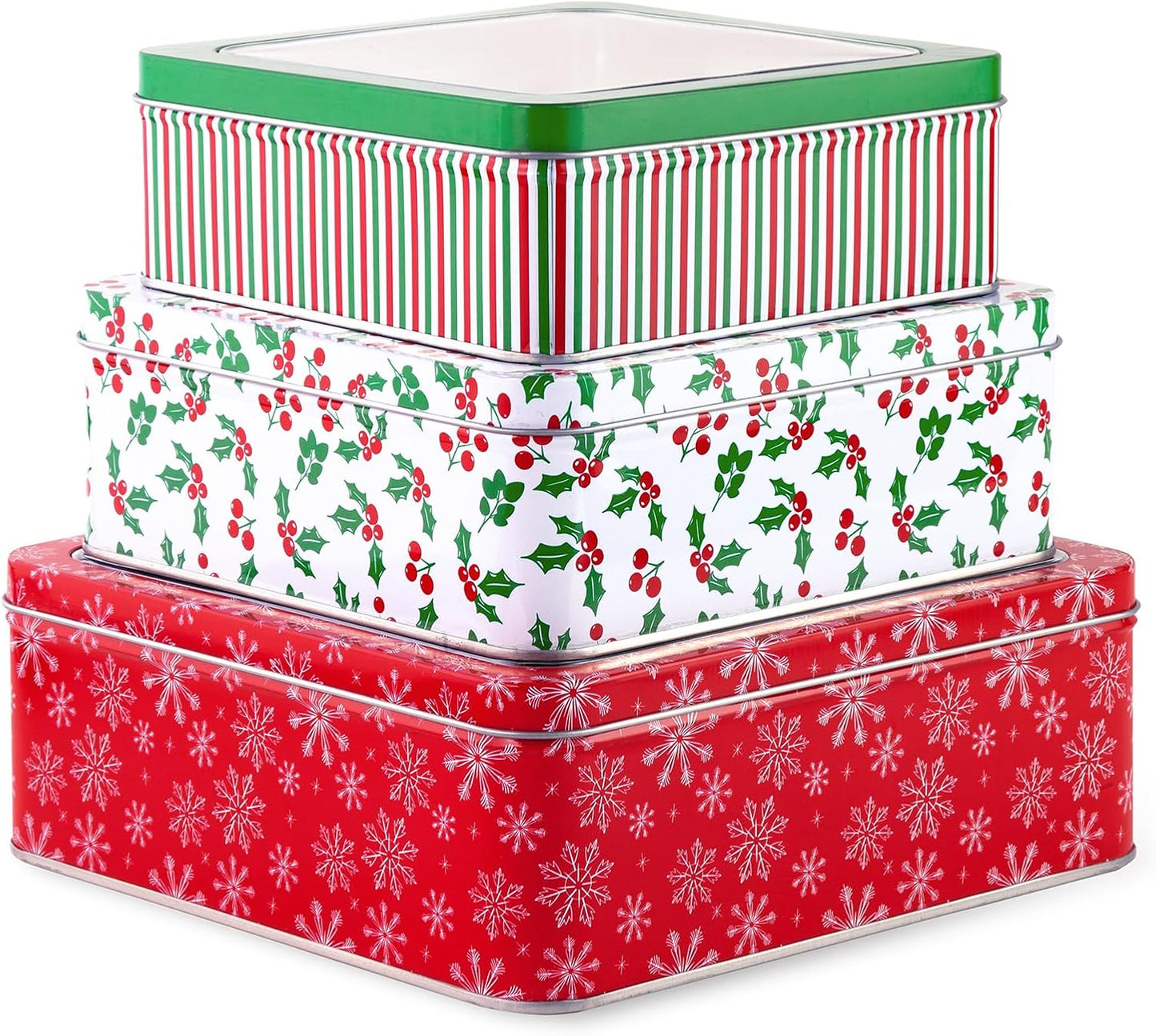 Steel Mill & Co Christmas Cookie Tins for Holiday Gifting
