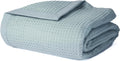 GOTS Certified 100% Organic Cotton Waffle Throw Blanket - Versatile