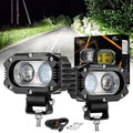 4in 60W LED Pod Light for Truck - Super Bright Spot Beam