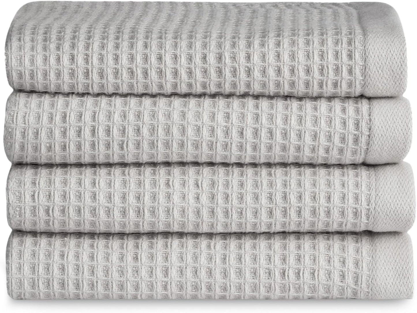 Cozy Earth Waffle Washcloths - Soft, Absorbent, and Stylish