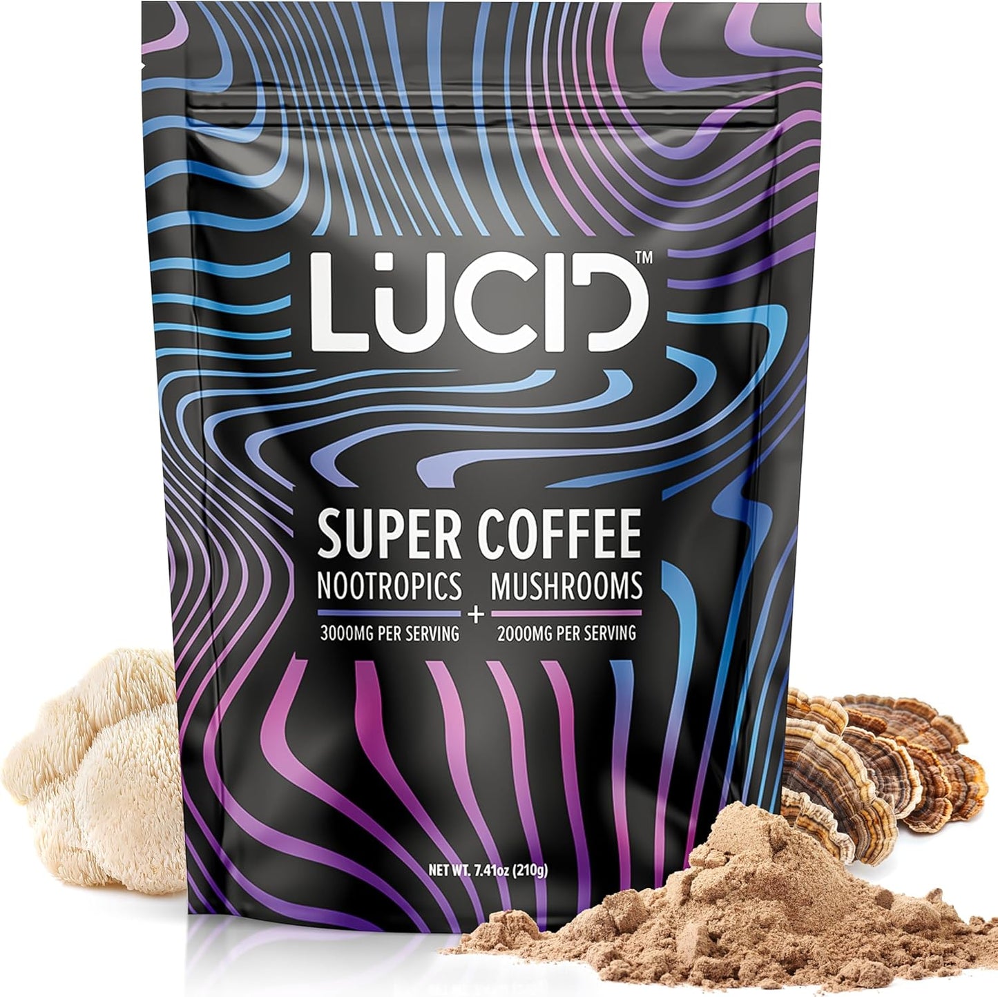 Lucid Mushroom Coffee Boost Focus