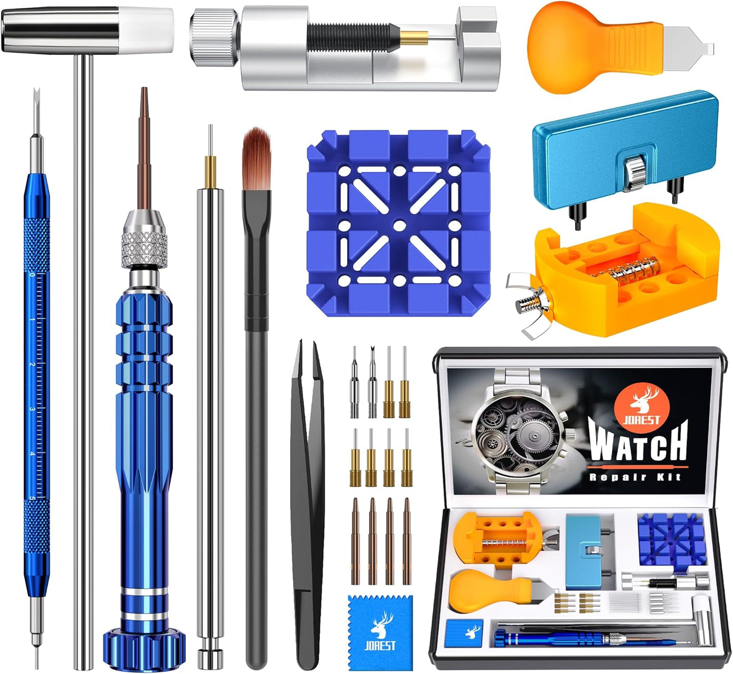 JOREST Watch Repair Kit: Battery Replacement & Link Removal