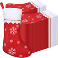 Felt Christmas Stockings 100 Pack 15in Party Favors - Bulk Holiday