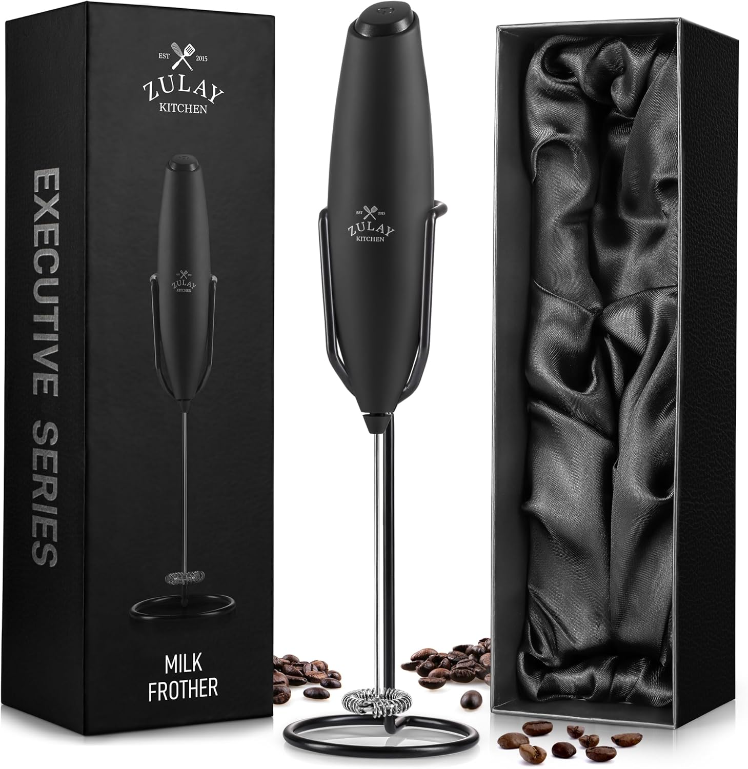 Zulay Kitchen Executive Milk Frother - Perfect Lattes!
