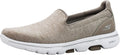Go Walk 5 Honor Women's Slip-On Walking Shoes - Heathered Mesh