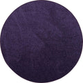 Ambiant Pet Friendly Purple 7 ft Round Area Rug - Soft, Stain