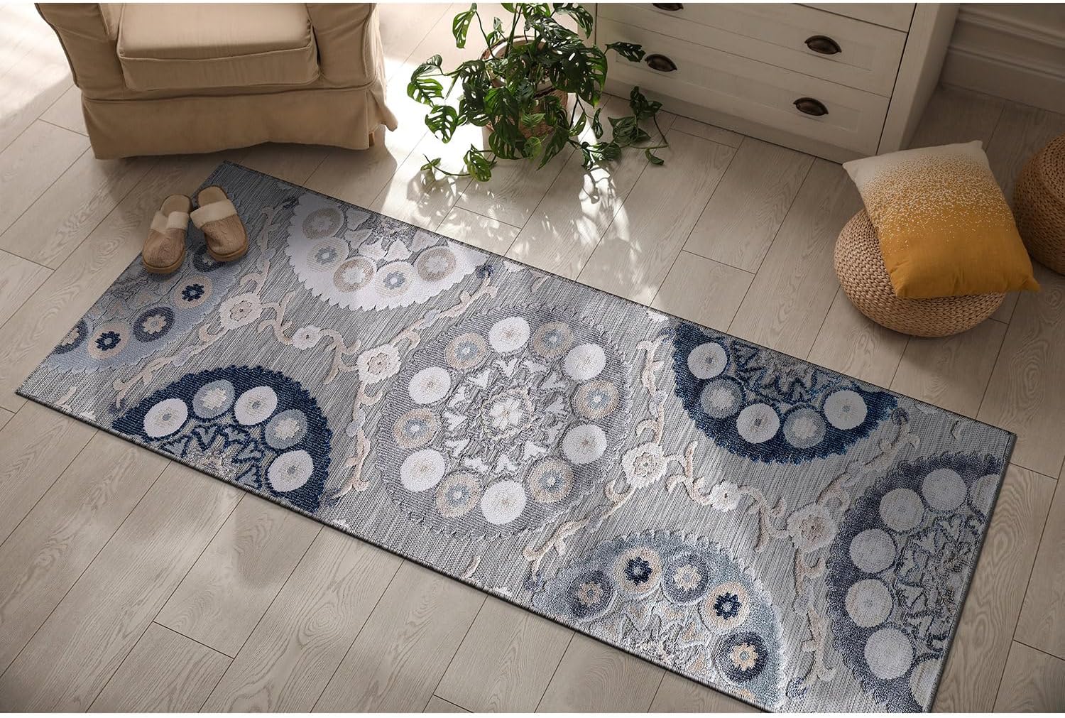 CAMILSON Runner Outdoor Rugs for Indoor and Outdoor Use