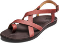 OLUKAI Upena Women's Beach Sandals - Comfortable Leather Flip-Flops