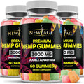 NEW AGE Naturals Advanced Hemp Gummies - 3000mg Natural Relief
