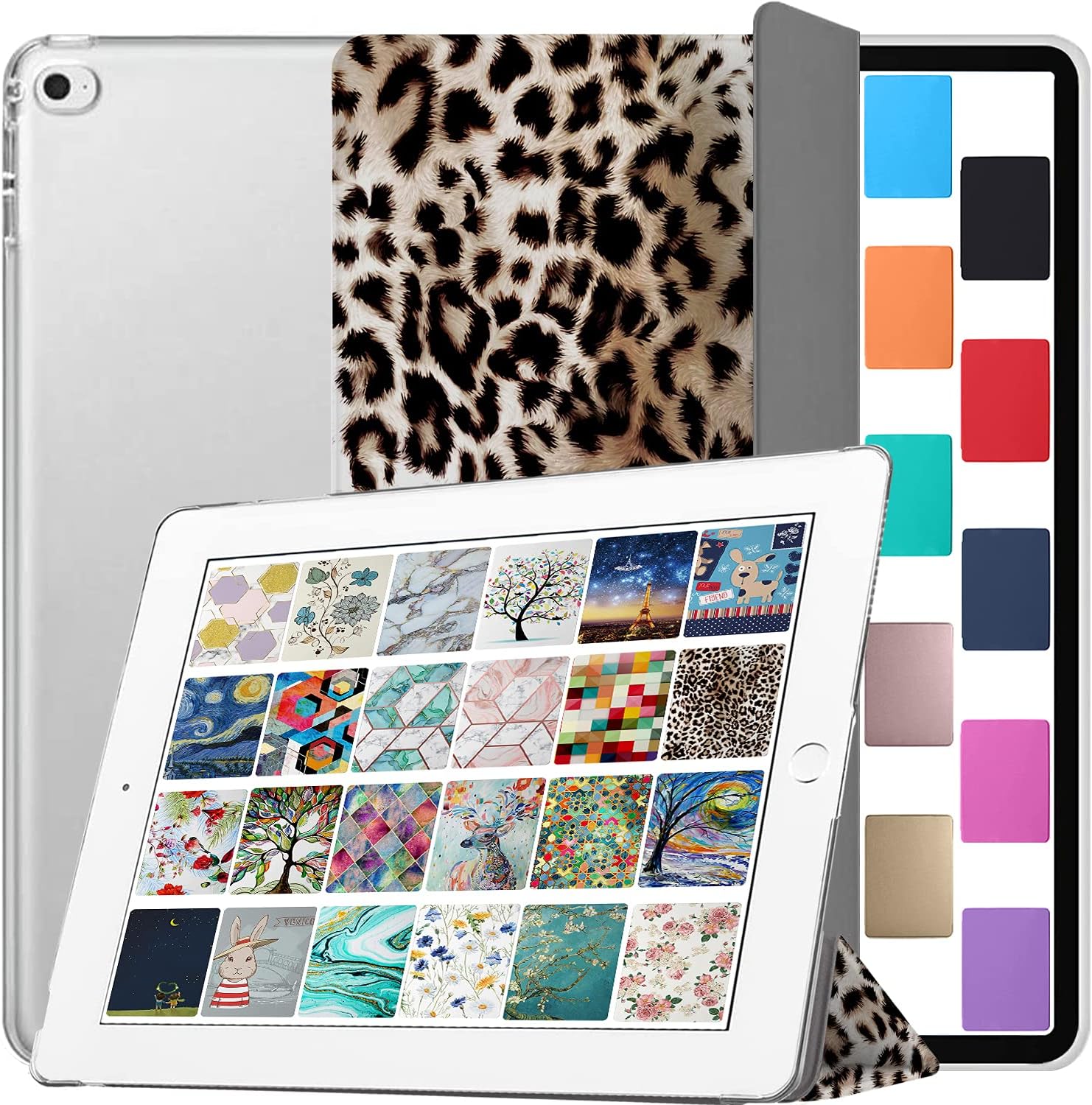 DuraSafe iPad Mini 4 Leopard Case - Ultra Slim & Lightweight Design