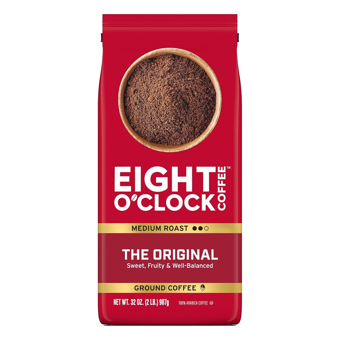 Eight O'Clock Original Medium Roast Ground Coffee - Sweet & Fruity