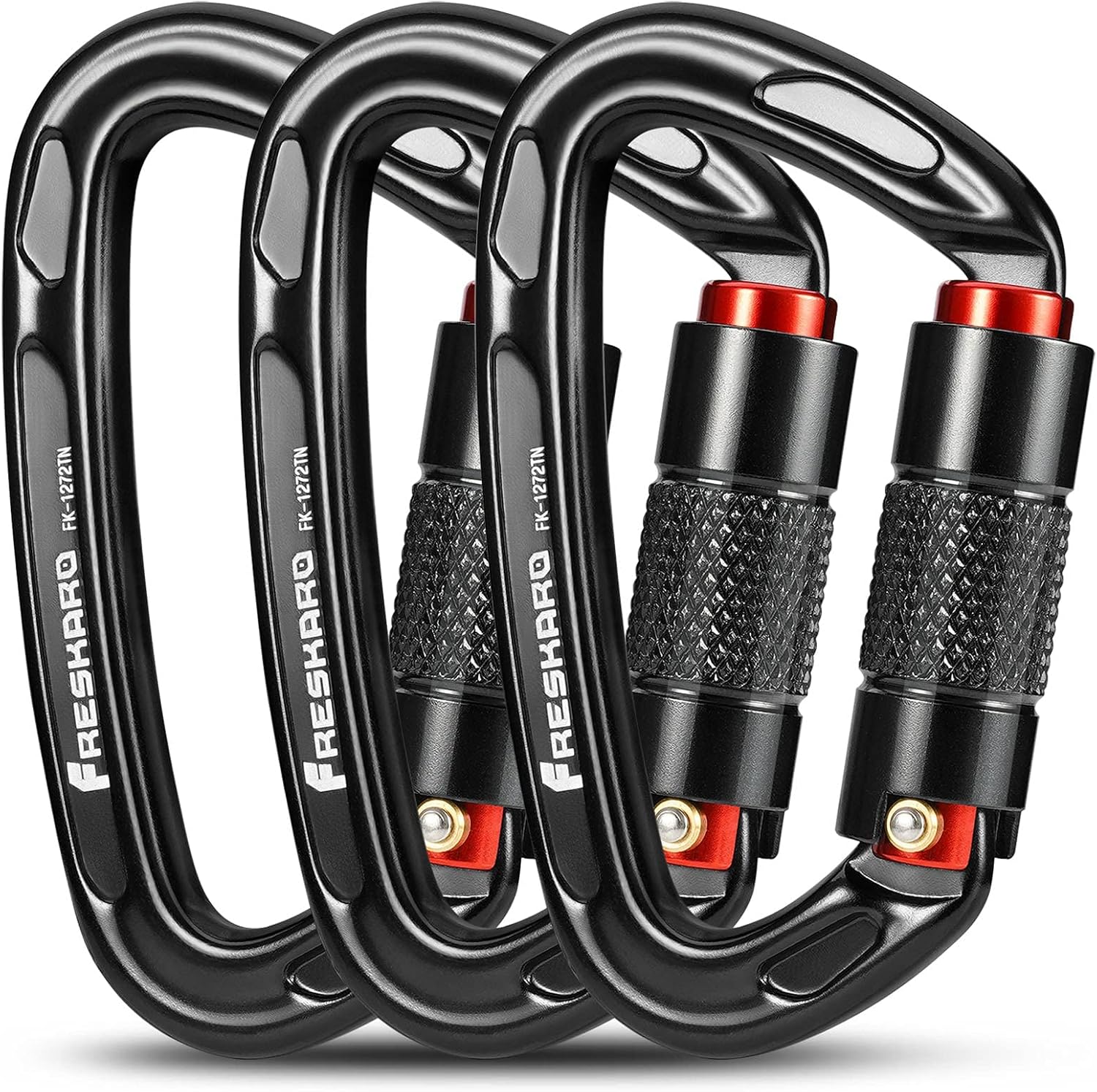 FresKaro 25KN Auto Lock Climbing Carabiner - Ultimate Safety