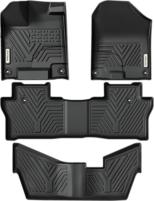 YITAMOTOR Floor Mats for Honda Pilot 2016-2022, All-Weather Liners