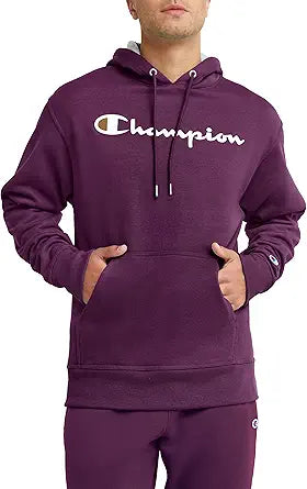 Champion Men's Powerblend Fleece Hoodie for Comfort and Style