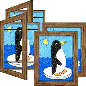 Kids Art Frames Set for Displaying Child Artwork and Crafts