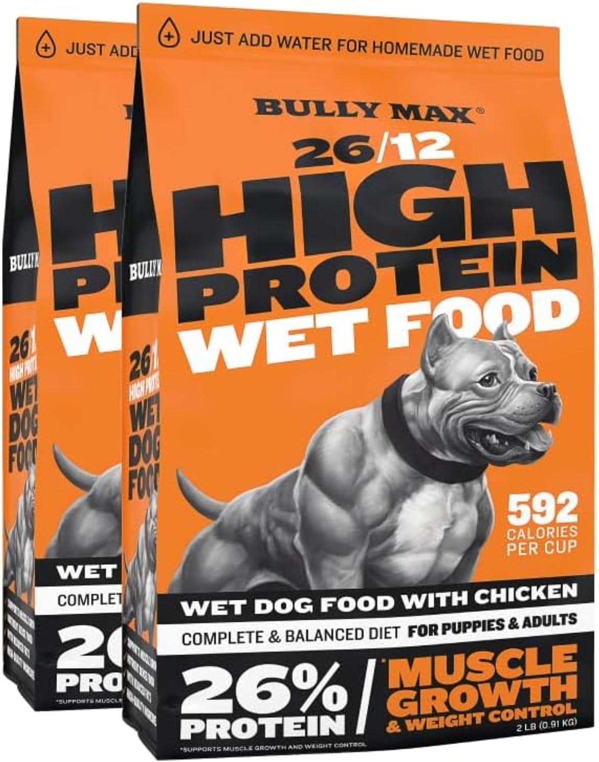 Bully Max High Protein Wet Dog Food for Healthy Growth