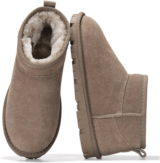 Project Cloud Genuine Leather Ankle Boots for Women 2025