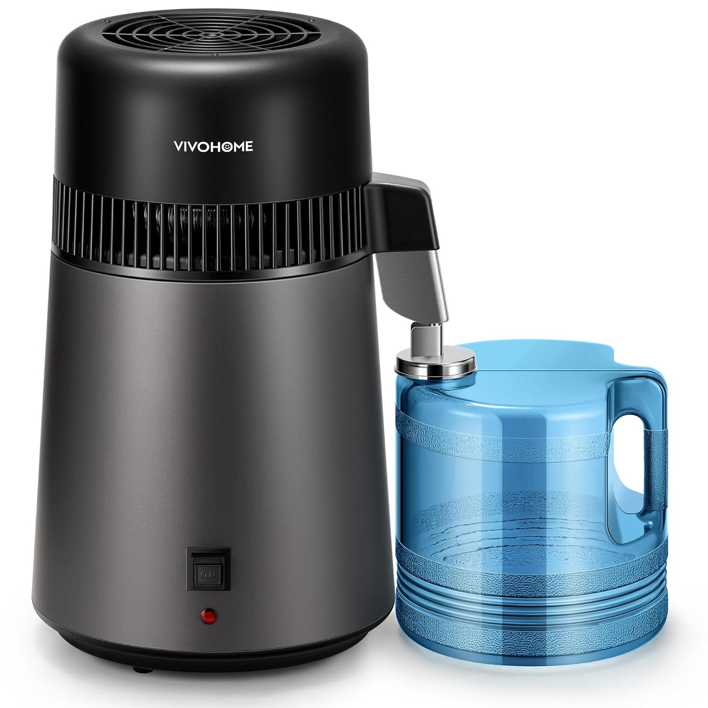 VIVOHOME Water Distiller for Home Office with Smart Switch